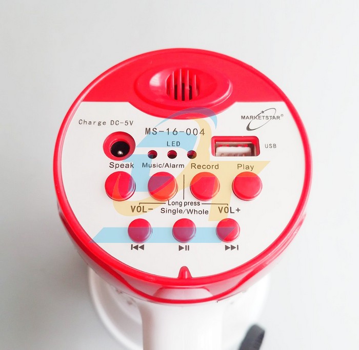 Loa ph&oacute;ng thanh cầm tay mini Megaphone MS-16-004 MS-16-004 MEGAPHONE | Gi&aacute; rẻ nhất - C&ocirc;ng Ty TNHH Thương Mại Dịch Vụ Đạt T&acirc;m