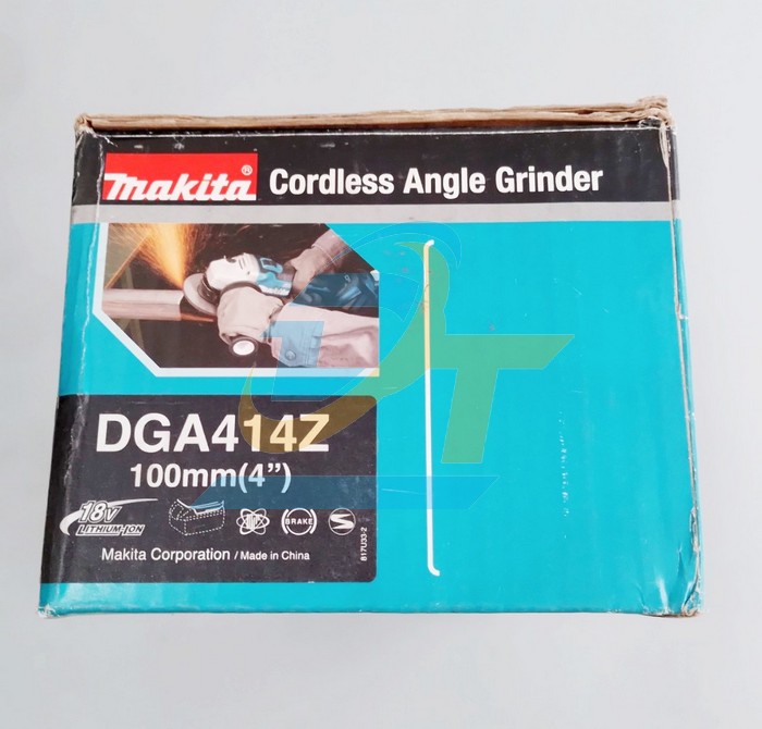 M&aacute;y m&agrave;i g&oacute;c 100mm d&ugrave;ng pin 18V Makita DGA414Z (Kh&ocirc;ng k&egrave;m pin sạc) DGA414Z Makita | Gi&aacute; rẻ nhất - C&ocirc;ng Ty TNHH Thương Mại Dịch Vụ Đạt T&acirc;m