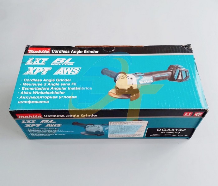 M&aacute;y m&agrave;i g&oacute;c 100mm d&ugrave;ng pin 18V Makita DGA414Z (Kh&ocirc;ng k&egrave;m pin sạc) DGA414Z Makita | Gi&aacute; rẻ nhất - C&ocirc;ng Ty TNHH Thương Mại Dịch Vụ Đạt T&acirc;m