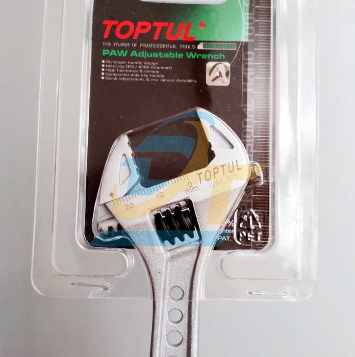 Mỏ lết c&oacute; điều chỉnh 6"/150mm Toptul AMAA2415 AMAA2415 TOPTUL | Gi&aacute; rẻ nhất - C&ocirc;ng Ty TNHH Thương Mại Dịch Vụ Đạt T&acirc;m
