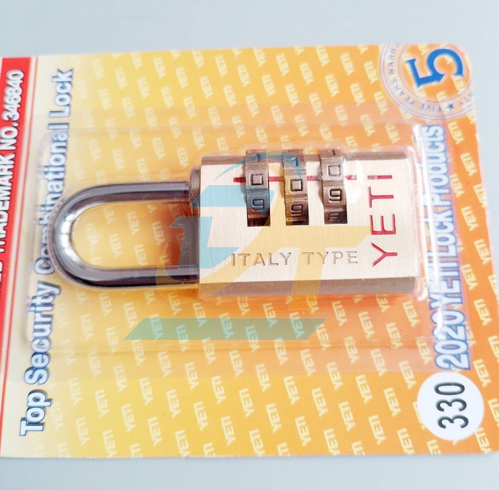 Ổ kh&oacute;a số đồng thau 30mm Yeti 330  YETI-LOCK | Gi&aacute; rẻ nhất - C&ocirc;ng Ty TNHH Thương Mại Dịch Vụ Đạt T&acirc;m