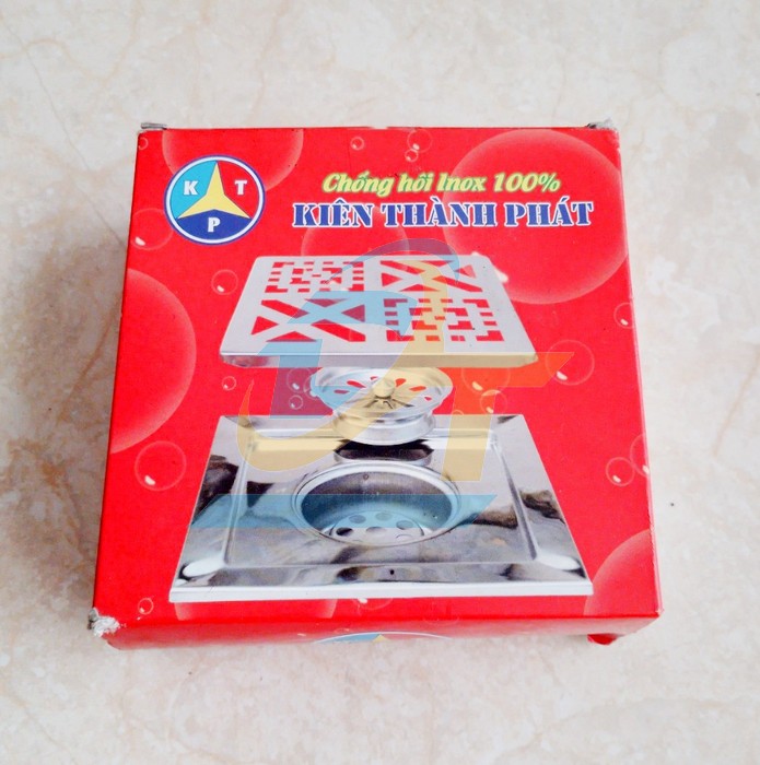 Phễu tho&aacute;t s&agrave;n inox 120x120mm phi 60 Ki&ecirc;n Th&agrave;nh Ph&aacute;t  KienThanhPhat | Gi&aacute; rẻ nhất - C&ocirc;ng Ty TNHH Thương Mại Dịch Vụ Đạt T&acirc;m