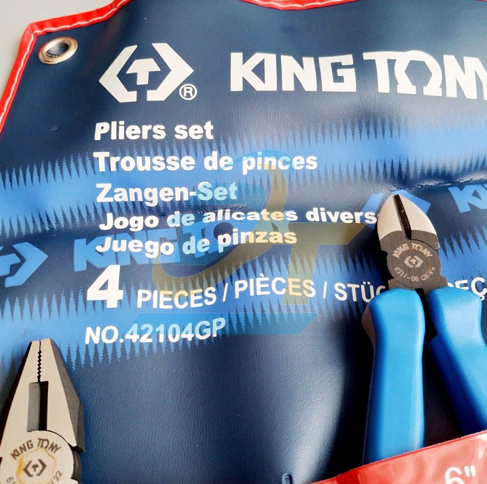 Bộ 4 k&igrave;m Cắt - Điện - Nhọn - Mỏ quạ Kingtony 42104GP 42104GP KingTony | Gi&aacute; rẻ nhất - C&ocirc;ng Ty TNHH Thương Mại Dịch Vụ Đạt T&acirc;m
