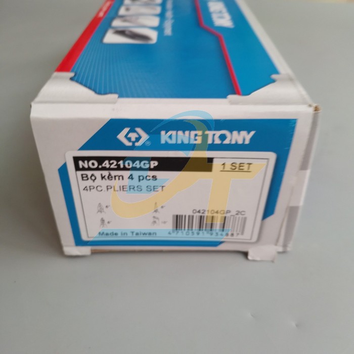 Bộ 4 k&igrave;m Cắt - Điện - Nhọn - Mỏ quạ Kingtony 42104GP 42104GP KingTony | Gi&aacute; rẻ nhất - C&ocirc;ng Ty TNHH Thương Mại Dịch Vụ Đạt T&acirc;m
