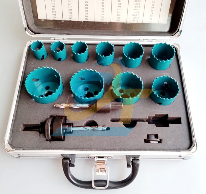 Bộ mũi kho&eacute;t kim loại 12 chi tiết 20-50mm Total TACSH1121 TACSH1121 Total | Gi&aacute; rẻ nhất - C&ocirc;ng Ty TNHH Thương Mại Dịch Vụ Đạt T&acirc;m