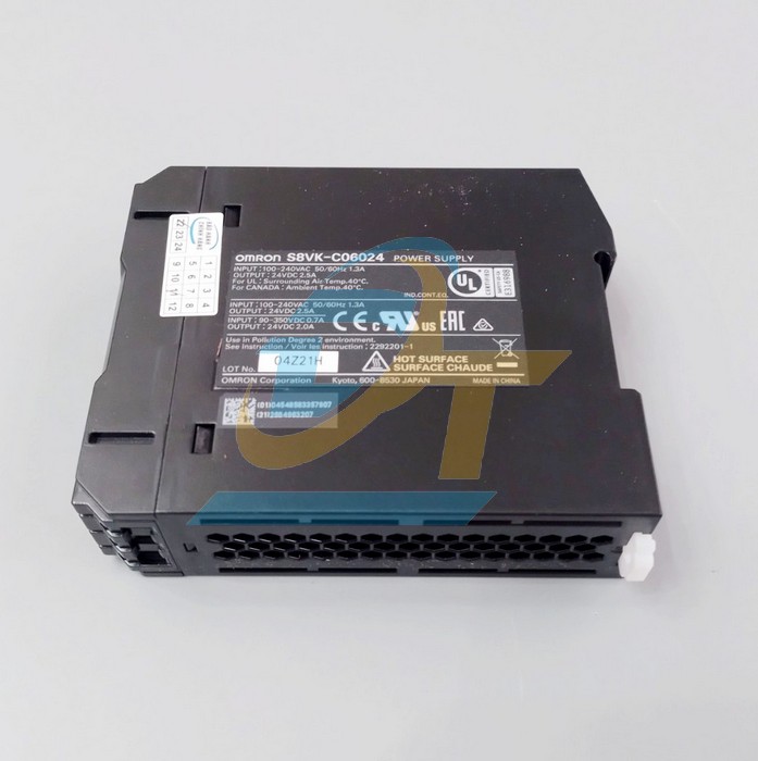 Bộ nguồn 2.5A 24VDC Omron S8VK-C06024 S8VK-C06024 Omron | Gi&aacute; rẻ nhất - C&ocirc;ng Ty TNHH Thương Mại Dịch Vụ Đạt T&acirc;m