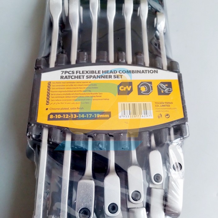 Bộ v&ograve;ng miệng tự động lắc l&eacute;o 7 c&acirc;y Tolsen 15259 15259 Tolsen | Gi&aacute; rẻ nhất - C&ocirc;ng Ty TNHH Thương Mại Dịch Vụ Đạt T&acirc;m