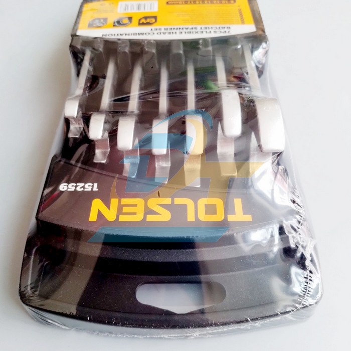 Bộ v&ograve;ng miệng tự động lắc l&eacute;o 7 c&acirc;y Tolsen 15259 15259 Tolsen | Gi&aacute; rẻ nhất - C&ocirc;ng Ty TNHH Thương Mại Dịch Vụ Đạt T&acirc;m