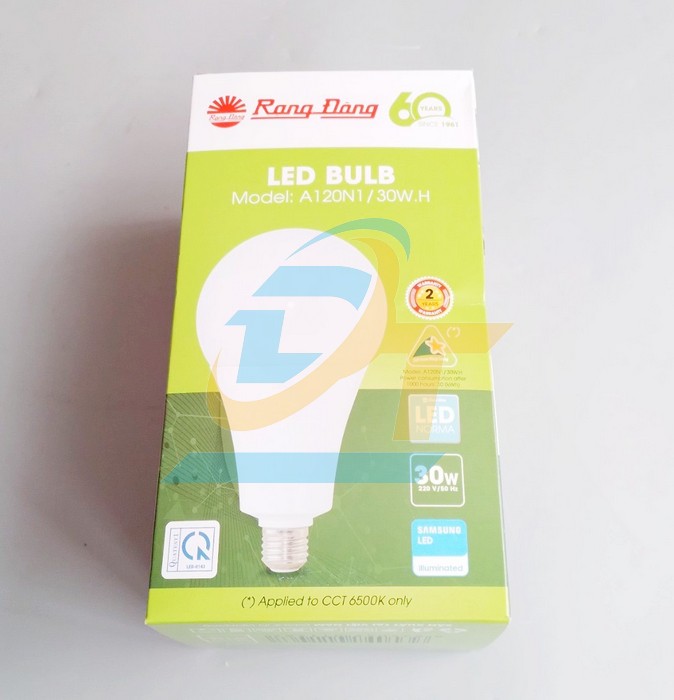 B&oacute;ng đ&egrave;n Led bulb tr&ograve;n 30W 6500K Rạng Đ&ocirc;ng A120N1/30W.H A120N1/30W.H RangDong | Gi&aacute; rẻ nhất - C&ocirc;ng Ty TNHH Thương Mại Dịch Vụ Đạt T&acirc;m