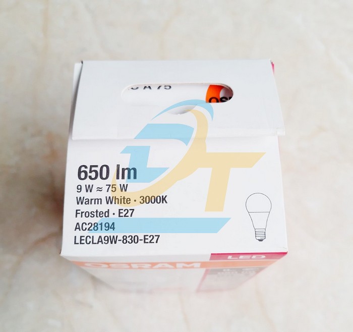 B&oacute;ng đ&egrave;n Led bulb tr&ograve;n 9W 3000K Osram LECLA9W-830-E27 LECLA9W-830-E27 OSRAM | Gi&aacute; rẻ nhất - C&ocirc;ng Ty TNHH Thương Mại Dịch Vụ Đạt T&acirc;m