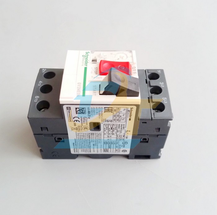 Cầu dao bảo vệ động cơ 3P 1.0-1.6A Schneider GV2ME06 GV2ME06 SCHNEIDER | Gi&aacute; rẻ nhất - C&ocirc;ng Ty TNHH Thương Mại Dịch Vụ Đạt T&acirc;m