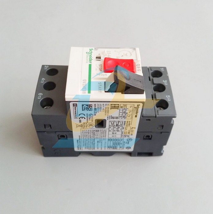 Cầu dao bảo vệ động cơ 3P 2.5-4A Schneider GV2ME08 GV2ME08 SCHNEIDER | Gi&aacute; rẻ nhất - C&ocirc;ng Ty TNHH Thương Mại Dịch Vụ Đạt T&acirc;m