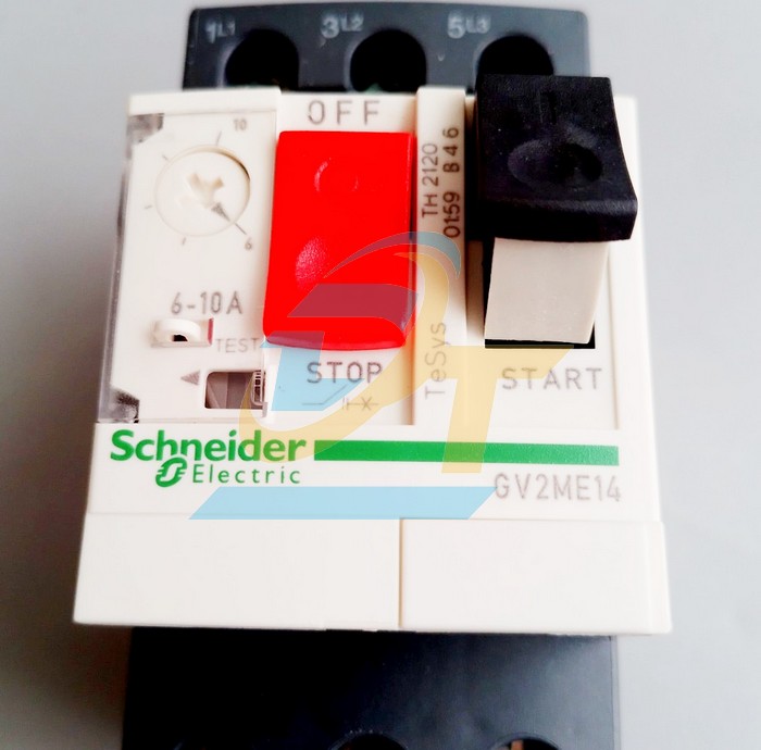 Cầu dao bảo vệ động cơ 3P 6-10A Schneider GV2ME14 GV2ME14 SCHNEIDER | Gi&aacute; rẻ nhất - C&ocirc;ng Ty TNHH Thương Mại Dịch Vụ Đạt T&acirc;m