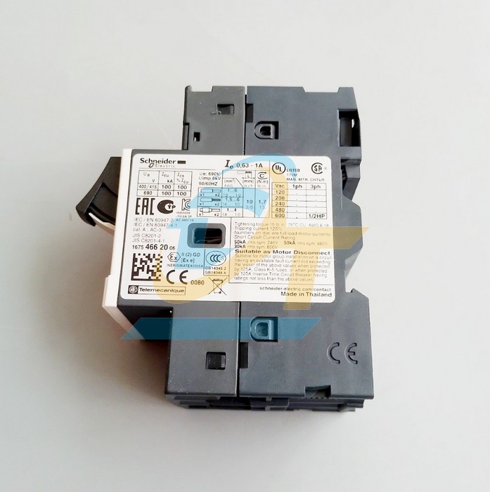 Cầu dao bảo vệ động cơ 3P 9-14A Schneider GV2ME16 GV2ME16 SCHNEIDER | Gi&aacute; rẻ nhất - C&ocirc;ng Ty TNHH Thương Mại Dịch Vụ Đạt T&acirc;m