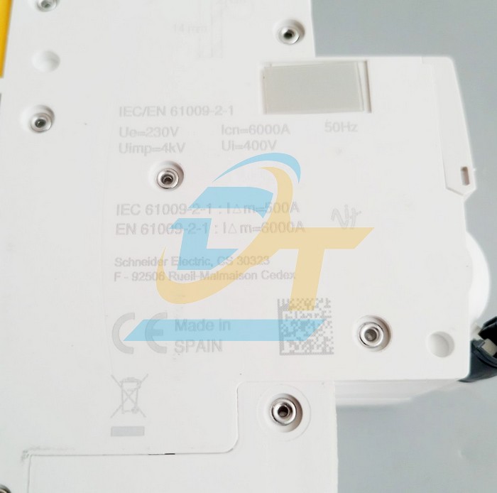 Cầu dao chống giật RCBO Acti9 iDPN (1P+N) 16A 30mA 230V Schneider A9D31616 A9D31616 SCHNEIDER | Gi&aacute; rẻ nhất - C&ocirc;ng Ty TNHH Thương Mại Dịch Vụ Đạt T&acirc;m