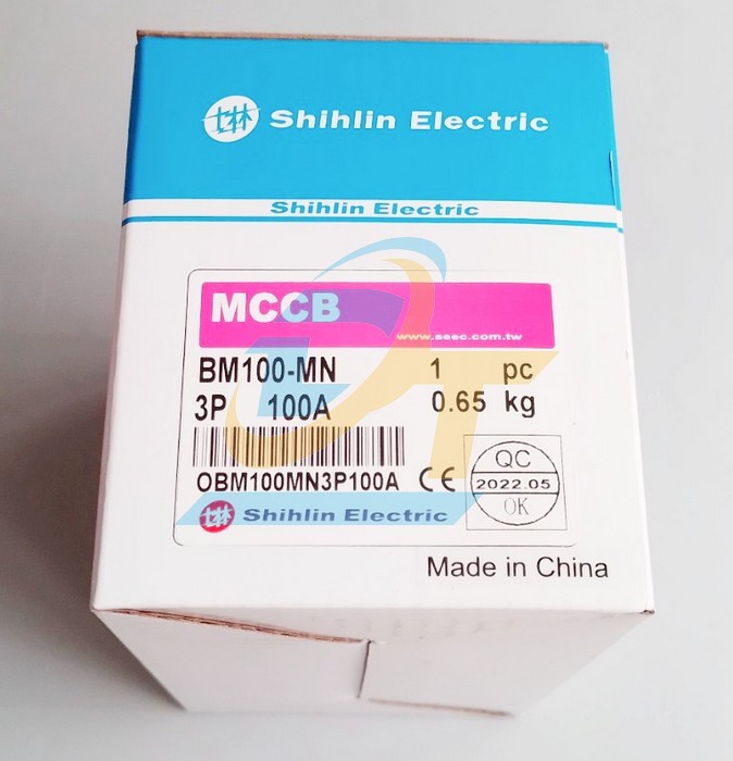 Cầu dao điện MCCB (khối) Shihlin BM100-MN 3P 100A 10kA  Shihlin | Gi&aacute; rẻ nhất - C&ocirc;ng Ty TNHH Thương Mại Dịch Vụ Đạt T&acirc;m