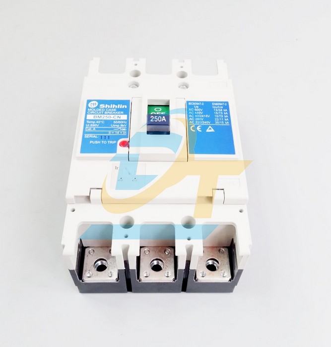 Cầu dao điện MCCB (khối) Shihlin BM250-CN 3P 250A 22kA  Shihlin | Gi&aacute; rẻ nhất - C&ocirc;ng Ty TNHH Thương Mại Dịch Vụ Đạt T&acirc;m