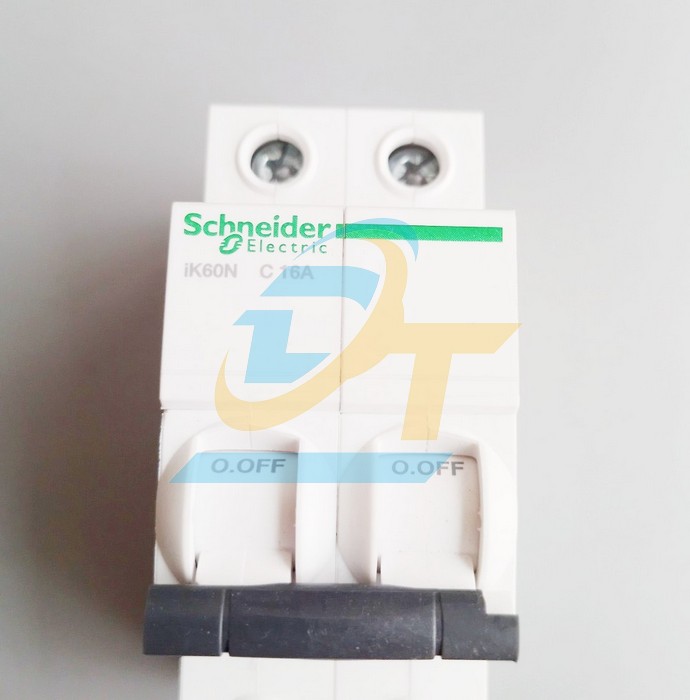 Cầu dao tự động MCB Acti9 2P 16A 6kA Schneider A9K27216 A9K27216 SCHNEIDER | Gi&aacute; rẻ nhất - C&ocirc;ng Ty TNHH Thương Mại Dịch Vụ Đạt T&acirc;m