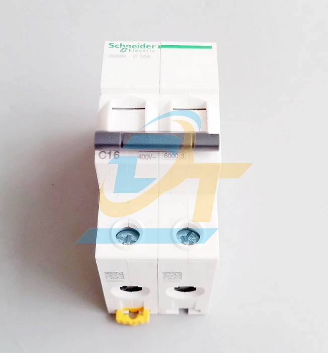 Cầu dao tự động MCB Acti9 2P 16A 6kA Schneider A9K27216 A9K27216 SCHNEIDER | Gi&aacute; rẻ nhất - C&ocirc;ng Ty TNHH Thương Mại Dịch Vụ Đạt T&acirc;m