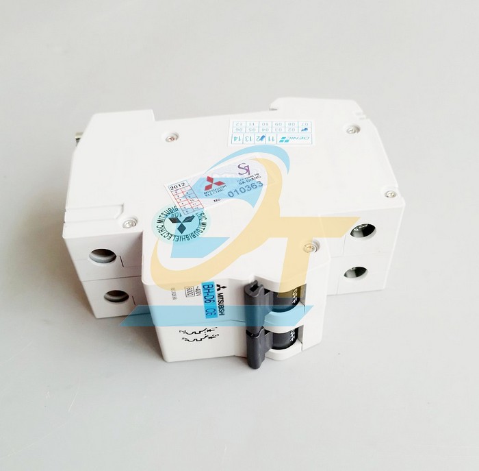 Cầu dao tự động MCB Mitsubishi BH-D6 C6 2P 6A 6kA (Mẫu cũ)  MITSUBISHI | Gi&aacute; rẻ nhất - C&ocirc;ng Ty TNHH Thương Mại Dịch Vụ Đạt T&acirc;m