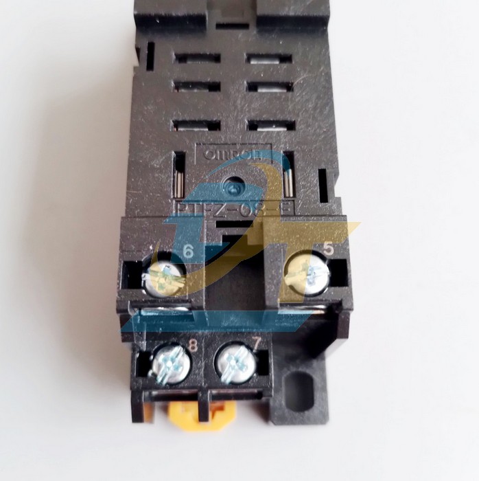 Đế Relay 8 ch&acirc;n cho relay LY2 Omron PTFZ-08-E PTFZ-08-E Omron | Gi&aacute; rẻ nhất - C&ocirc;ng Ty TNHH Thương Mại Dịch Vụ Đạt T&acirc;m
