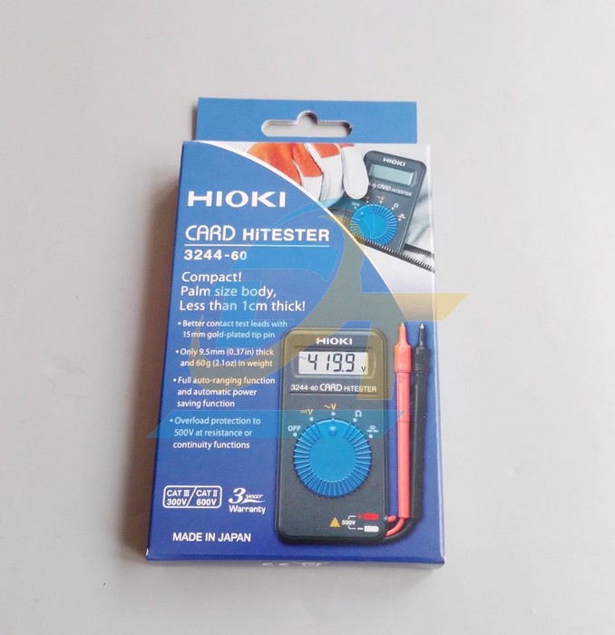 Đồng hồ vạn năng bỏ t&uacute;i Hioki 3244-60 3244-60 Hioki | Gi&aacute; rẻ nhất - C&ocirc;ng Ty TNHH Thương Mại Dịch Vụ Đạt T&acirc;m