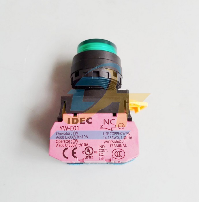 N&uacute;t nhấn nhả c&oacute; đ&egrave;n 24V phi 22 m&agrave;u xanh l&aacute; Idec YW1L-M2E11Q4G YW1L-M2E11Q4G IDEC | Gi&aacute; rẻ nhất - C&ocirc;ng Ty TNHH Thương Mại Dịch Vụ Đạt T&acirc;m