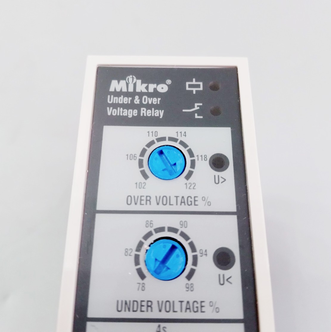 Relay bảo vệ điện &aacute;p 11 ch&acirc;n 380V Mikro MX200A  Mikro | Gi&aacute; rẻ nhất - C&ocirc;ng Ty TNHH Thương Mại Dịch Vụ Đạt T&acirc;m