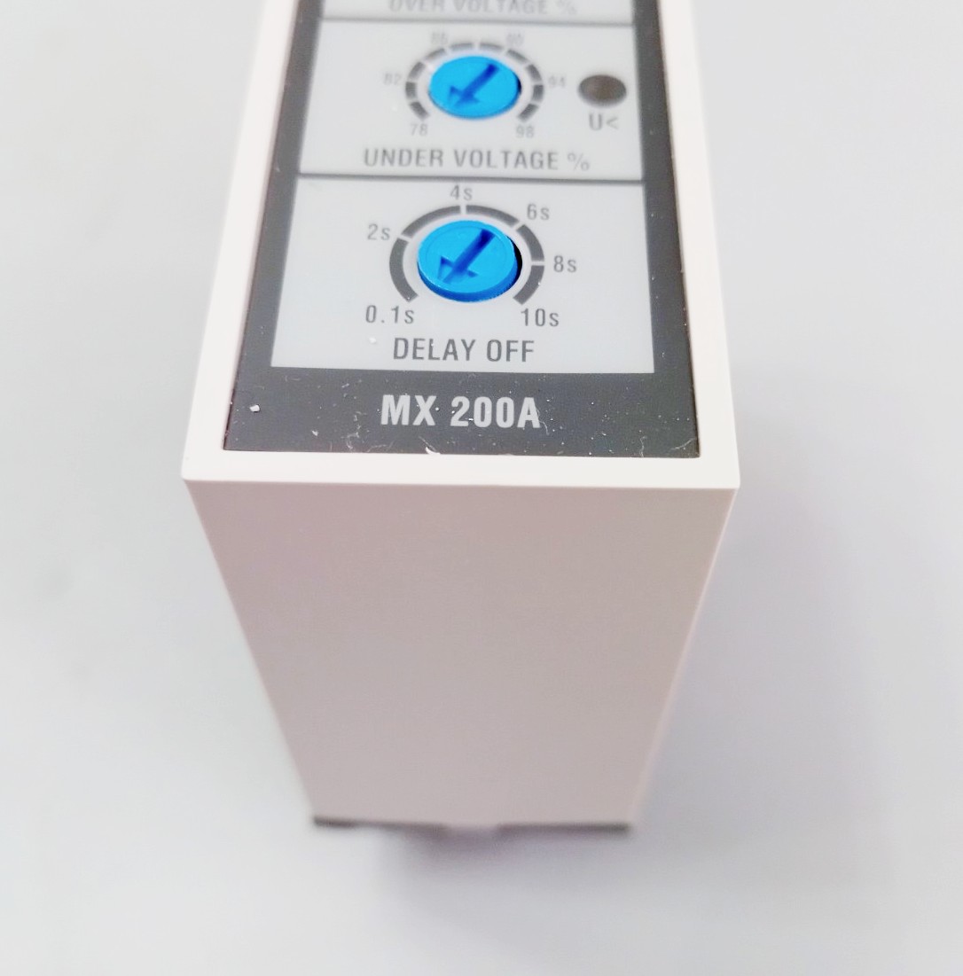 Relay bảo vệ điện &aacute;p 11 ch&acirc;n 380V Mikro MX200A  Mikro | Gi&aacute; rẻ nhất - C&ocirc;ng Ty TNHH Thương Mại Dịch Vụ Đạt T&acirc;m