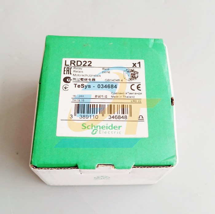 Relay nhiệt 16-24A Schneider LRD22 LRD22 SCHNEIDER | Gi&aacute; rẻ nhất - C&ocirc;ng Ty TNHH Thương Mại Dịch Vụ Đạt T&acirc;m