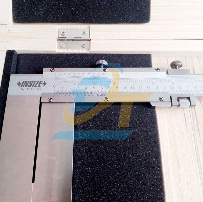 Thước cặp cơ kh&iacute; 0-600mm/0-24" Insize 1215-642 1215-642 INSIZE | Gi&aacute; rẻ nhất - C&ocirc;ng Ty TNHH Thương Mại Dịch Vụ Đạt T&acirc;m
