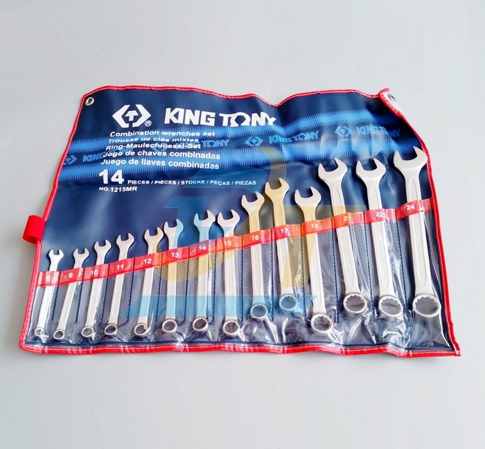 Bộ cờ l&ecirc; v&ograve;ng miệng 14 chi tiết 8-24mm Kingtony 1215MR 1215MR KingTony | Gi&aacute; rẻ nhất - C&ocirc;ng Ty TNHH Thương Mại Dịch Vụ Đạt T&acirc;m