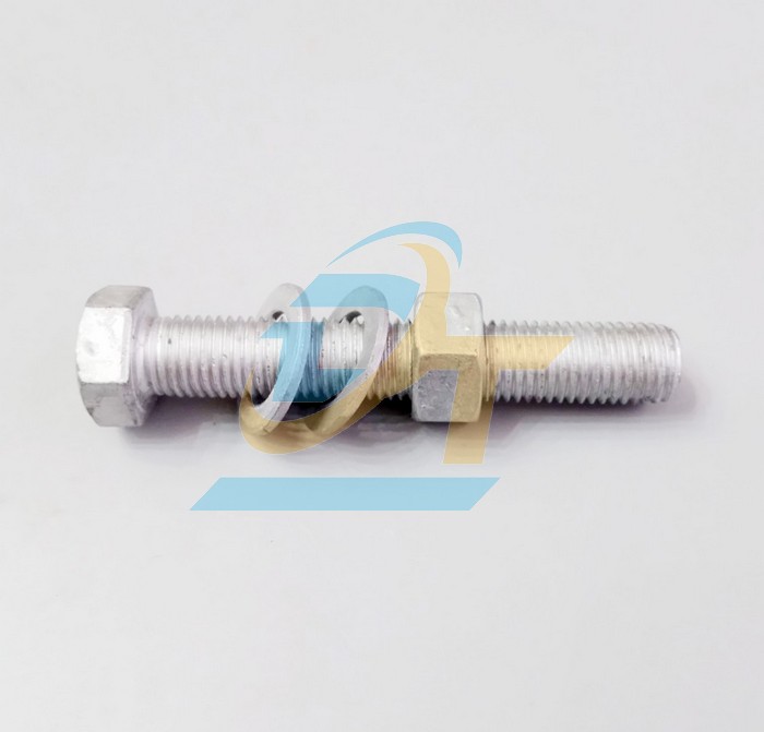 Bulong + 1 t&aacute;n + 2 long đền mạ kẽm nh&uacute;ng n&oacute;ng M18x100  VietNam | Gi&aacute; rẻ nhất - C&ocirc;ng Ty TNHH Thương Mại Dịch Vụ Đạt T&acirc;m