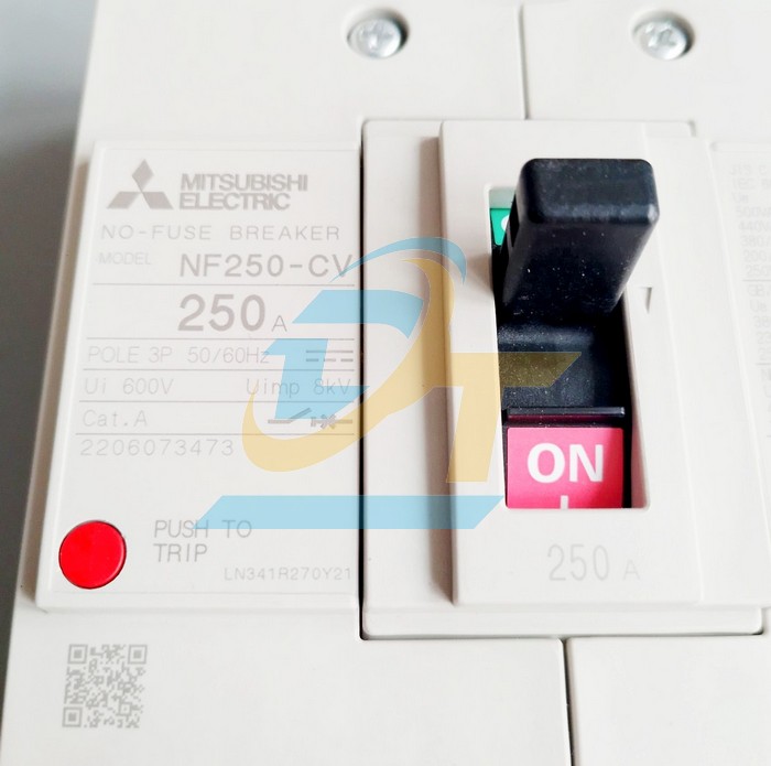 Cầu dao điện MCCB (khối) Mitsubishi NF250-CV 3P 250A 25kA  MITSUBISHI | Gi&aacute; rẻ nhất - C&ocirc;ng Ty TNHH Thương Mại Dịch Vụ Đạt T&acirc;m