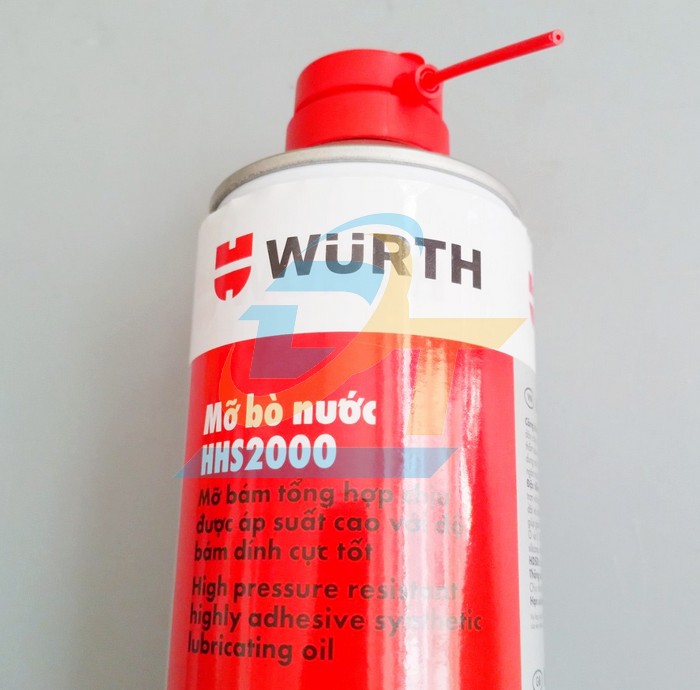 Chai xịt mỡ b&ograve; nước b&ocirc;i trơn chịu nhiệt 500ml Wurth HHS 2000 HHS 2000 WURTH | Gi&aacute; rẻ nhất - C&ocirc;ng Ty TNHH Thương Mại Dịch Vụ Đạt T&acirc;m