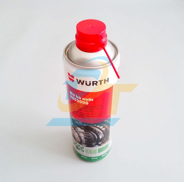 Chai xịt mỡ b&ograve; nước b&ocirc;i trơn chịu nhiệt 500ml Wurth HHS 2000 HHS 2000 WURTH | Gi&aacute; rẻ nhất - C&ocirc;ng Ty TNHH Thương Mại Dịch Vụ Đạt T&acirc;m