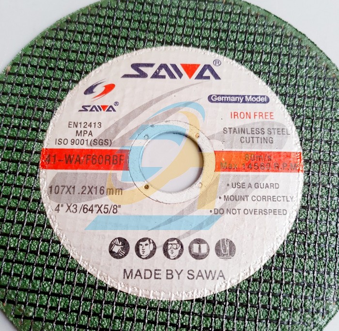 Đ&aacute; cắt xanh Sawa 107x1.2x16  SAWA | Gi&aacute; rẻ nhất - C&ocirc;ng Ty TNHH Thương Mại Dịch Vụ Đạt T&acirc;m