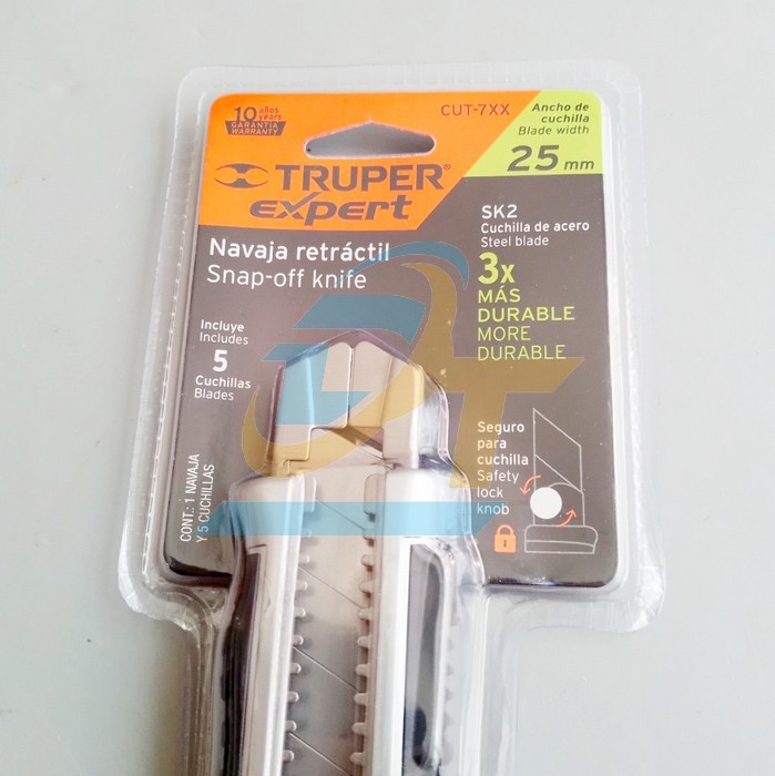 Dao rọc giấy c&aacute;n th&eacute;p 25mm Truper 17902  Truper | Gi&aacute; rẻ nhất - C&ocirc;ng Ty TNHH Thương Mại Dịch Vụ Đạt T&acirc;m