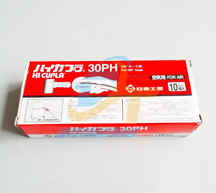 Khớp nối nhanh kh&iacute; n&eacute;n Cupla Nitto-Kohki 30PH  NITTO-KOHKI | Gi&aacute; rẻ nhất - C&ocirc;ng Ty TNHH Thương Mại Dịch Vụ Đạt T&acirc;m