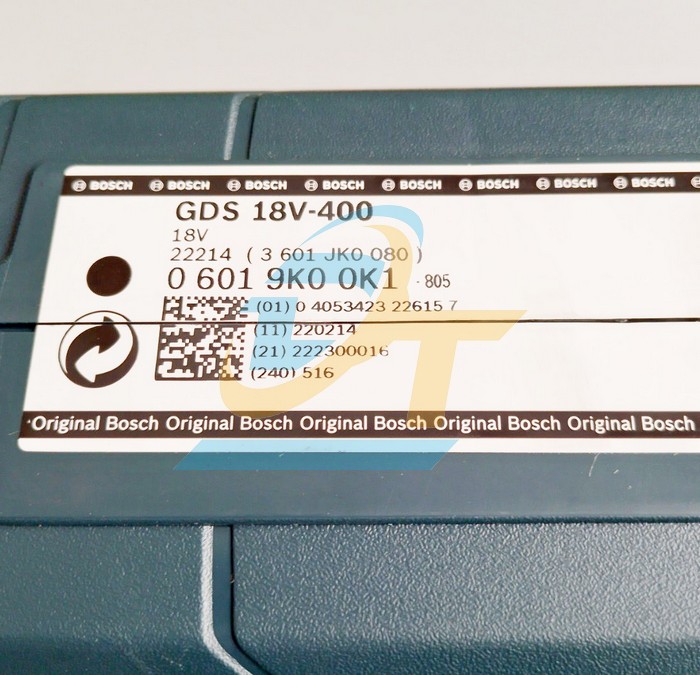 M&aacute;y vặn v&iacute;t d&ugrave;ng pin Bosch GDS 18V-400 GDS 18V-400 Bosch | Gi&aacute; rẻ nhất - C&ocirc;ng Ty TNHH Thương Mại Dịch Vụ Đạt T&acirc;m