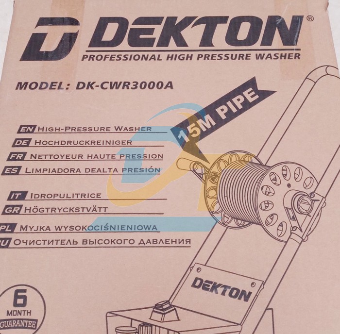 M&aacute;y xịt rửa 3000W Dekton DK-CWR-3000A DK-CWR-3000A DEKTON | Gi&aacute; rẻ nhất - C&ocirc;ng Ty TNHH Thương Mại Dịch Vụ Đạt T&acirc;m