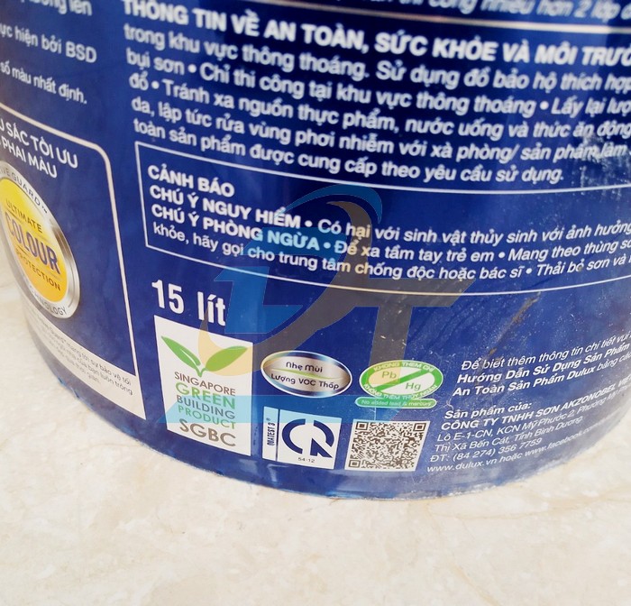 Sơn nước ngoại thất Dulux Weathershield Colour Protect E015 Mờ - Th&ugrave;ng 15L  Dulux | Gi&aacute; rẻ nhất - C&ocirc;ng Ty TNHH Thương Mại Dịch Vụ Đạt T&acirc;m