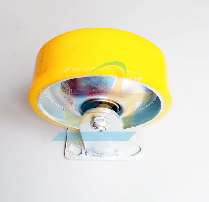 B&aacute;nh xe PU th&eacute;p phi 150 cố định  VietNam | Gi&aacute; rẻ nhất - C&ocirc;ng Ty TNHH Thương Mại Dịch Vụ Đạt T&acirc;m