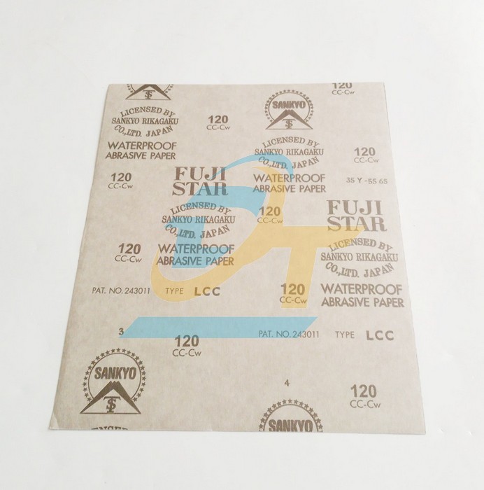 Giấy nh&aacute;m nước Fujistar P120  FUJISTAR | Gi&aacute; rẻ nhất - C&ocirc;ng Ty TNHH Thương Mại Dịch Vụ Đạt T&acirc;m