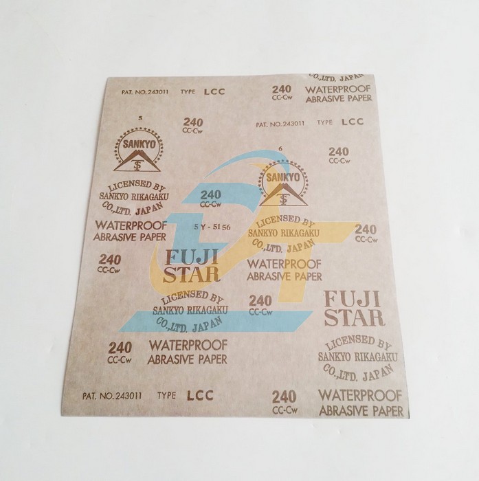 Giấy nh&aacute;m nước Fujistar P240  FUJISTAR | Gi&aacute; rẻ nhất - C&ocirc;ng Ty TNHH Thương Mại Dịch Vụ Đạt T&acirc;m