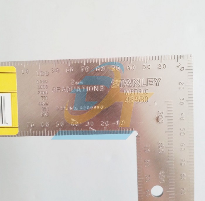 Thước ke g&oacute;c vu&ocirc;ng 600x400mm Stanley 45-530 45-530 Stanley | Gi&aacute; rẻ nhất - C&ocirc;ng Ty TNHH Thương Mại Dịch Vụ Đạt T&acirc;m