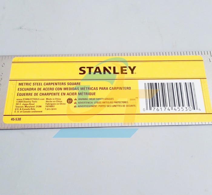 Thước ke g&oacute;c vu&ocirc;ng 600x400mm Stanley 45-530 45-530 Stanley | Gi&aacute; rẻ nhất - C&ocirc;ng Ty TNHH Thương Mại Dịch Vụ Đạt T&acirc;m