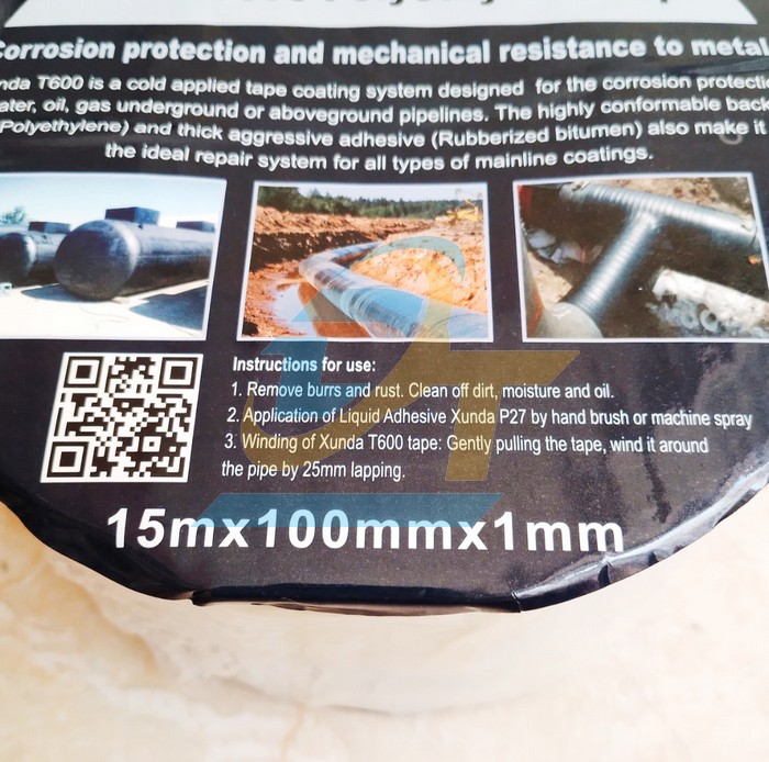 Băng keo chống ăn m&ograve;n Polyetylen 15mx100mmx1mm Xunda T600  XUNDA | Gi&aacute; rẻ nhất - C&ocirc;ng Ty TNHH Thương Mại Dịch Vụ Đạt T&acirc;m