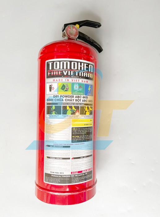 B&igrave;nh chữa ch&aacute;y dạng bột ABC 6kg  VietNam | Gi&aacute; rẻ nhất - C&ocirc;ng Ty TNHH Thương Mại Dịch Vụ Đạt T&acirc;m