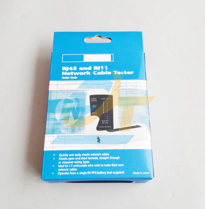 Bộ test c&aacute;p mạng 468 RJ45+RJ11 (k&egrave;m pin)  China | Gi&aacute; rẻ nhất - C&ocirc;ng Ty TNHH Thương Mại Dịch Vụ Đạt T&acirc;m